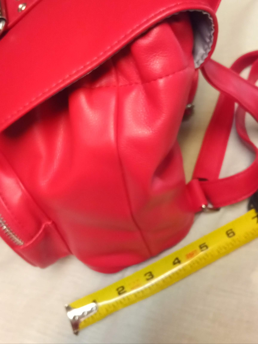 Wild Fable Red Mini Buckle Backpack - Picture 4 of 9
